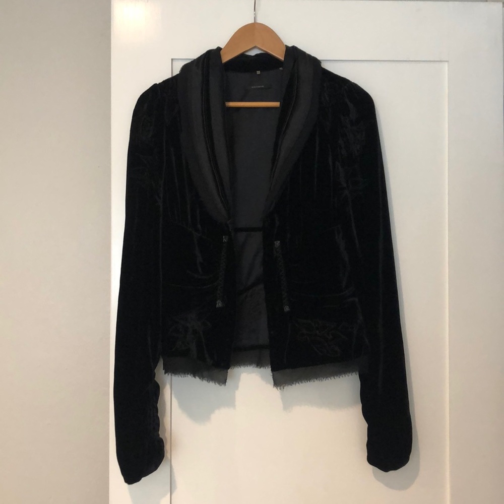 Elie Tahari Velvet Jacket